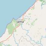 Map for location: Jama, Ecuador