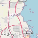 Map for location: Lusail, Qatar