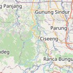 Map for location: Rumpin, Indonesia