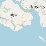 Map for location: Vága, Faroe Islands