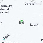 Map for location: Erd, Belarus