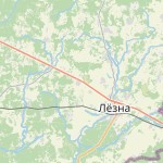 Map for location: Una, Belarus
