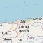 Map for location: Dili, Timor-Leste