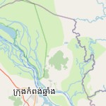 Map for location: Kampong Leaeng, Cambodia