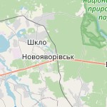 Map for location: Novoiavorivsk, Ukraine