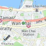 Map for location: Wan Chai, Hong Kong SAR