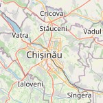 Map for location: Chisinau, Moldova