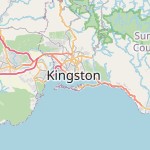 Map for location: Kingston, Jamaica