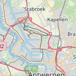 Map for location: Haven, Belgium
