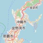 Map for location: Okinawa-shi, Japan