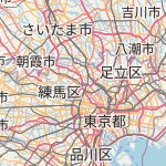Map for location: Itabashi-ku, Japan