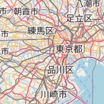 Map for location: Shibuya-ku, Japan