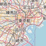 Map for location: Minato-ku, Japan
