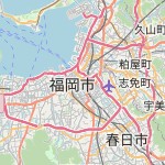 Map for location: Hakata-ku, Japan