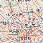 Map for location: Kawaguchi-shi, Japan