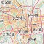 Map for location: Changsha, China