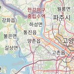 Map for location: Kimp'o, South Korea