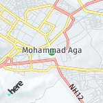 Map for location: Mohammad Aga, Afghanistan