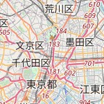 Map for location: Akihabara, Japan