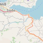 Map for location: Farangi, Greece