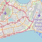 Map for location: Tampines, Singapore