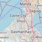 Map for location: Imus, Philippines