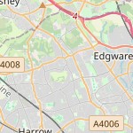 Map for location: Stanmore, United Kingdom