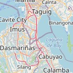 Map for location: Muntinlupa, Philippines