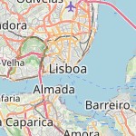 Map for location: Lisboa, Portugal