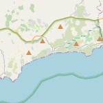 Map for location: Budens, Portugal