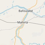 Map for location: Bafoulabé, Mali