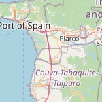 Map for location: Chaguanas, Trinidad and Tobago
