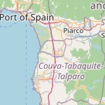 Map for location: Chaguanas, Trinidad and Tobago