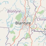 Map for location: Blantyre, Malawi