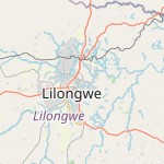 Map for location: Lilongwe, Malawi