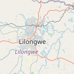 Map for location: Lilongwe, Malawi