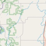 Map for location: Menominee County, United States