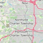 Map for location: Wayne County, United States