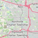 Map for location: Wayne County, United States
