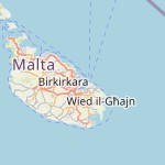 Map for location: Il-Belt Valletta, Malta