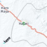 Map for location: Harari, Ethiopia