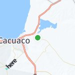 Map for location: Cacuaco, Angola