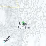 Map for location: Urgut, Uzbekistan