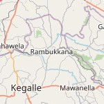 Map for location: Rambukkana, Sri Lanka