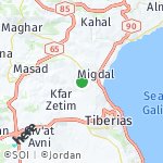 Map for location: Hamam, Israel