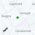Map for location: Boggra, Ireland