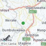 Map for location: Watadeniya, Sri Lanka