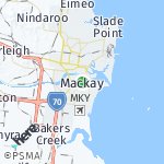 Map for location: Mackay, Australia