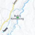 Map for location: Bukit Kemuning, Indonesia