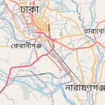 Map for location: Jurain, Bangladesh